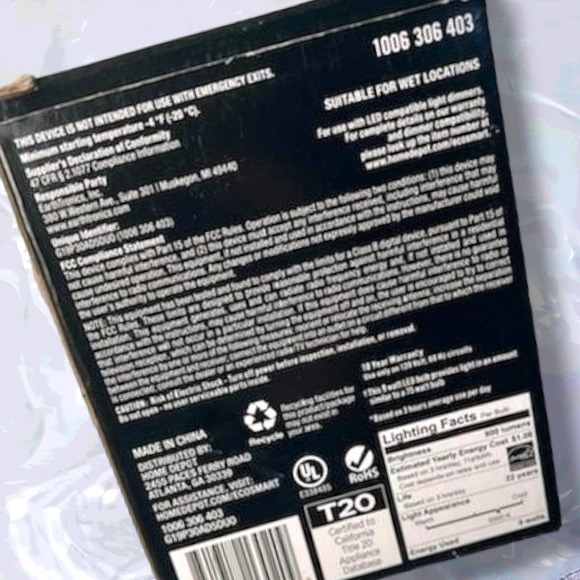 Eco Smart 75 watt bulb - Picture 2 of 2